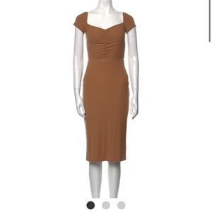 Reformation Large Rye Ribbed Knit Dress